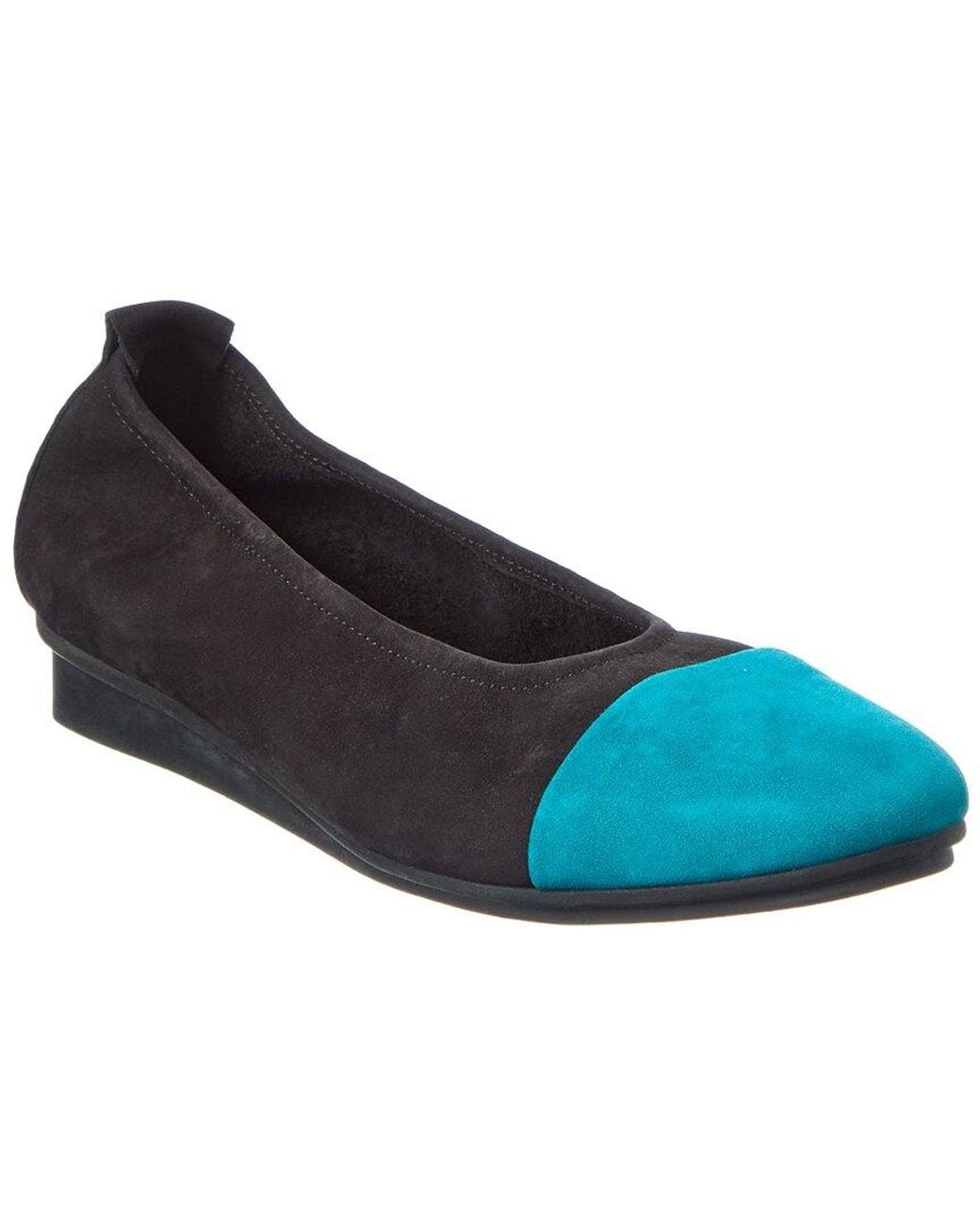 Arche Blue Ninage Leather Flat