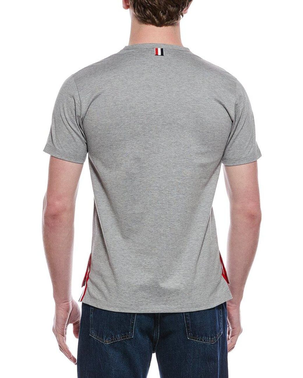 Thom Browne Gray T-Shirt for men