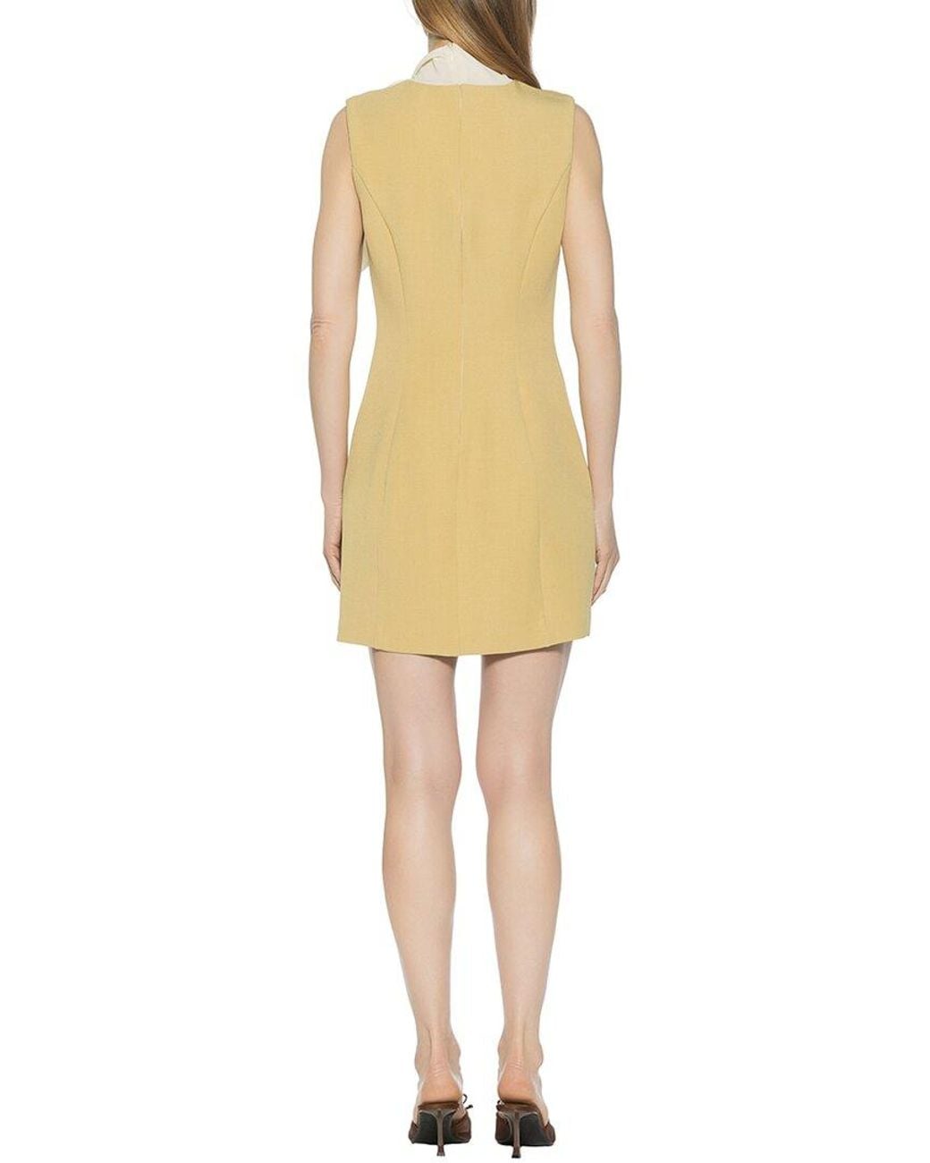 Alexia Admor Yellow Cassian Shift Dress