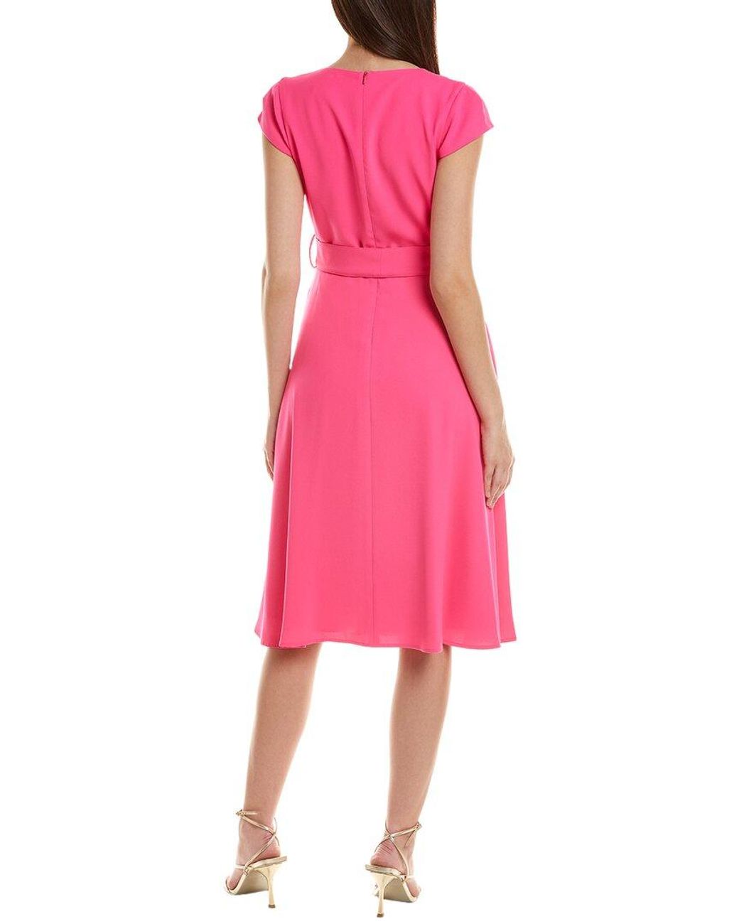 Black Halo Pink Pandora Dress
