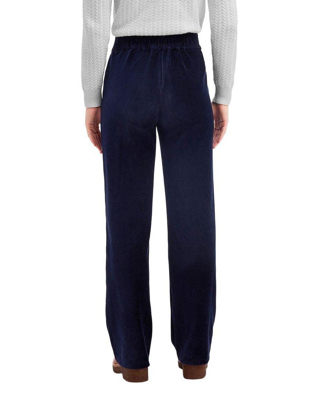 Draper James Blue Corduroy Pants