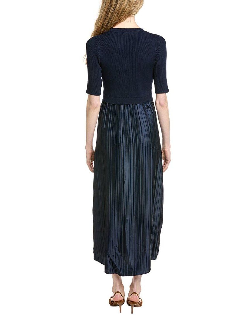 Nanette Lepore Blue Twofer Maxi Dress