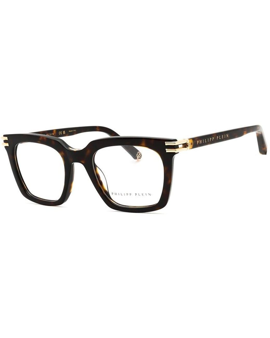 Philipp Plein Black 51Mm Optical Frames for men