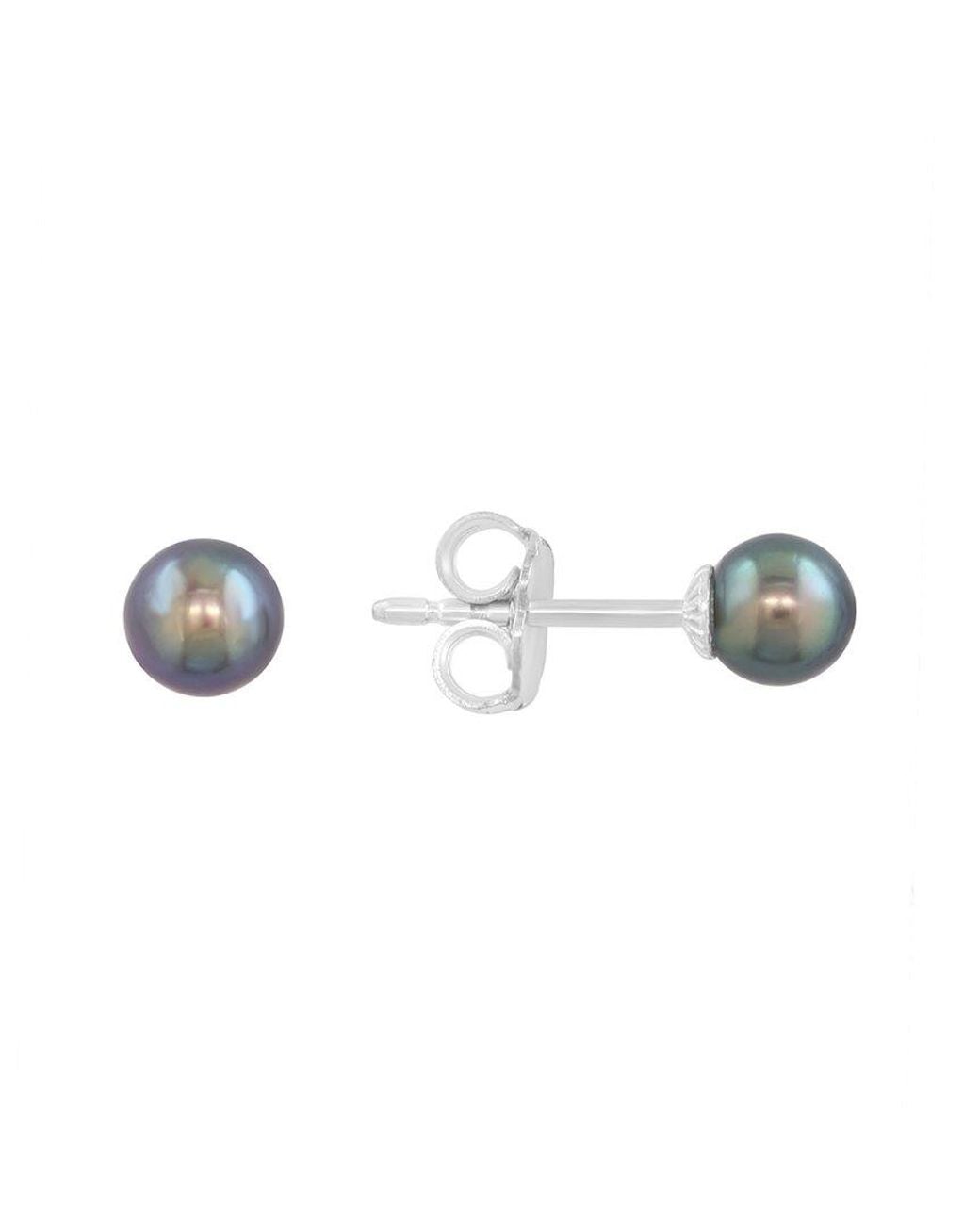 Effy Fine Jewelry White 5Mm Pearl Earrings