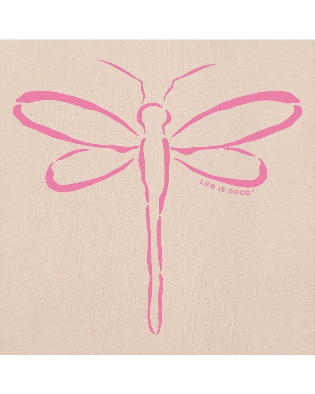 Life Is Good. Pink Crusher Lite T-Shirt