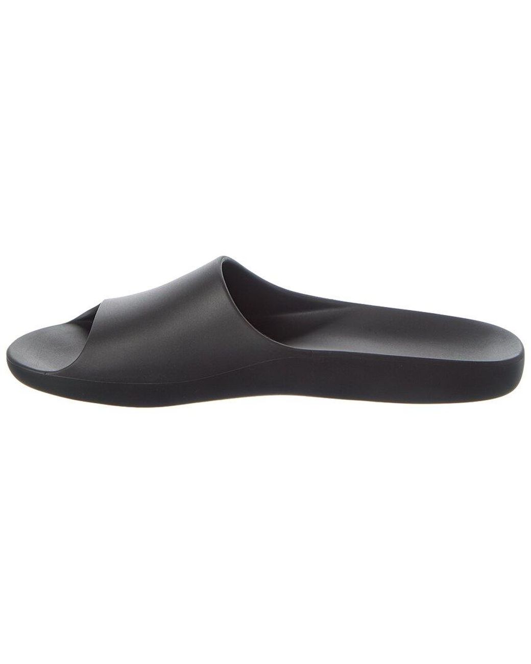 The Row Black Ama Rubber Slide