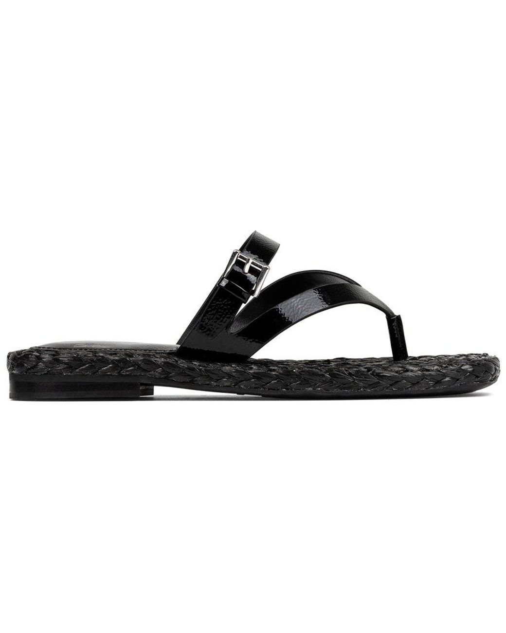 Donald J Pliner Black Heathro Sandal