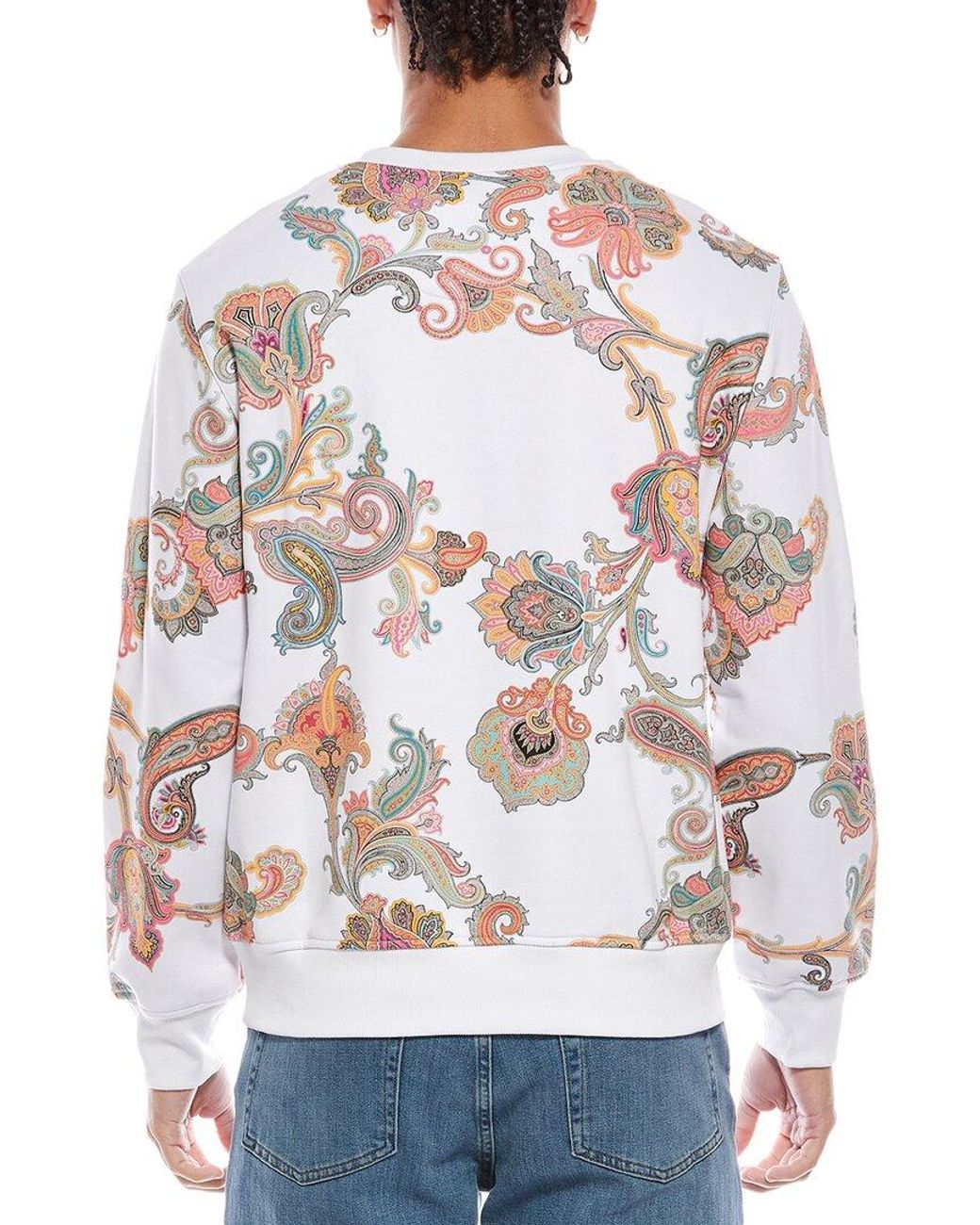 Etro White Sweatshirt for men