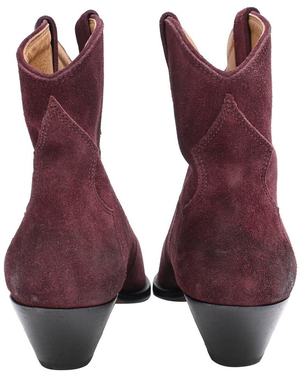 Isabel Marant Purple Suede Dewina Bootie (Authentic Pre-Loved)