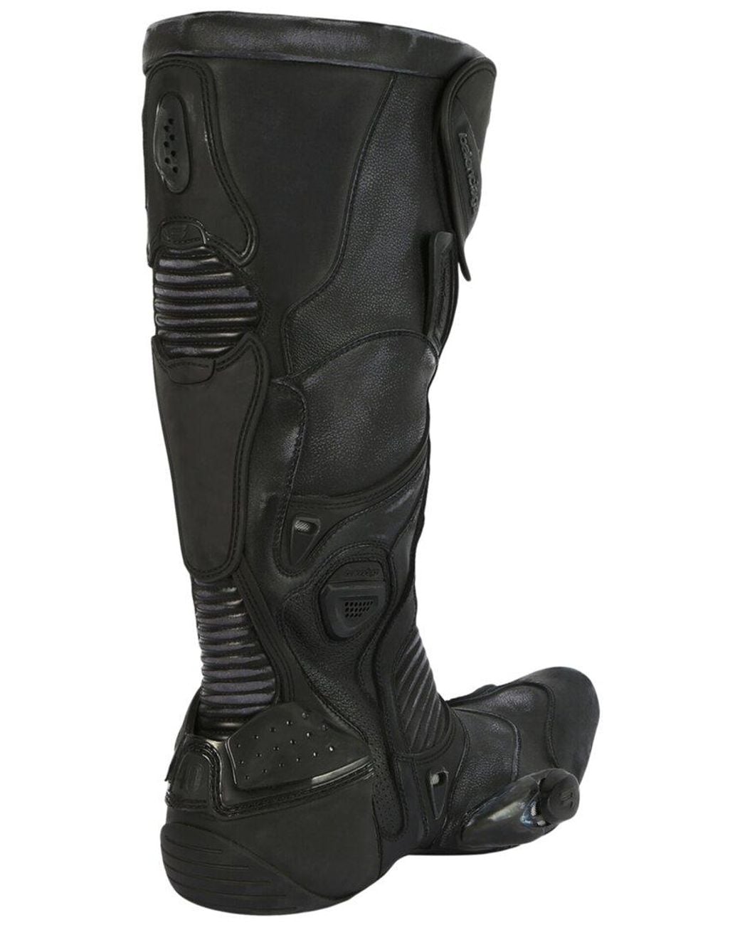 Balenciaga Black Distressed Biker Boot for men