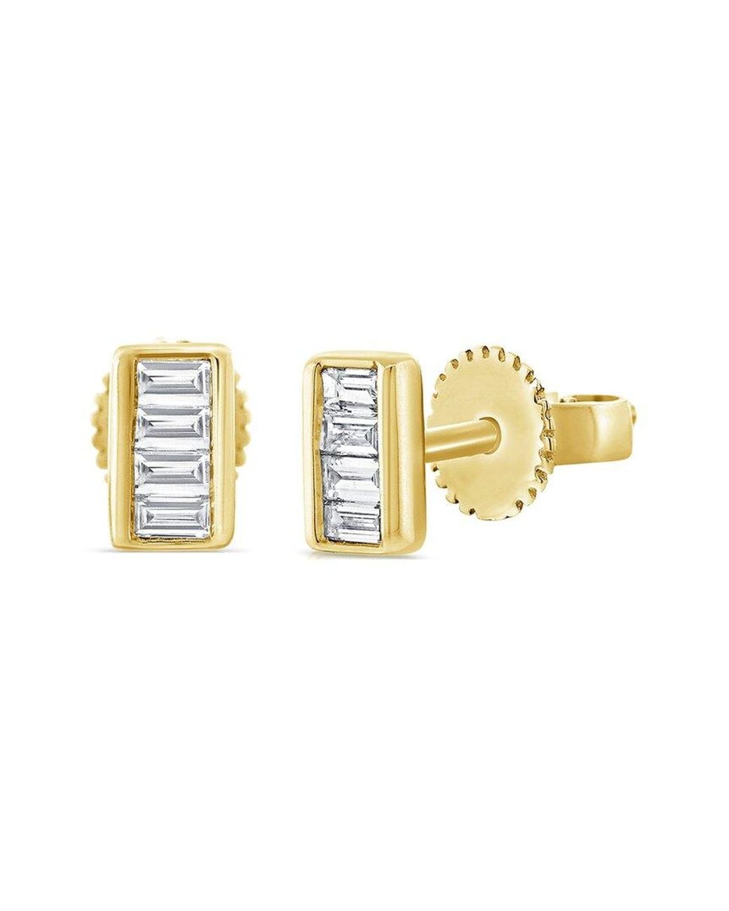 Sabrina Designs Metallic 14K 0.15 Ct. Tw. Diamond Studs