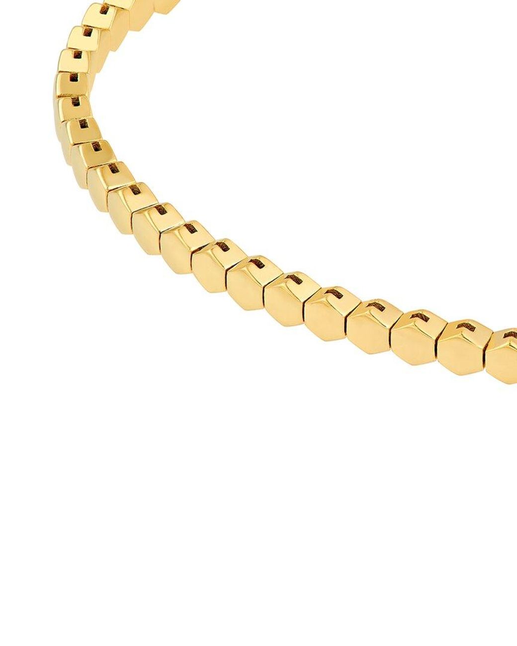 HAWLEY ST Metallic 14K Flexible Bracelet