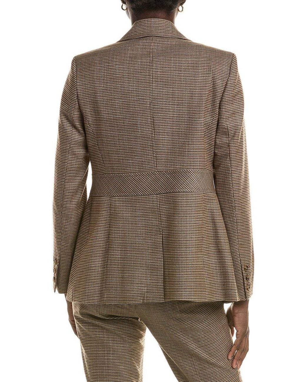 Anne Klein Brown Patch Pocket Jacket