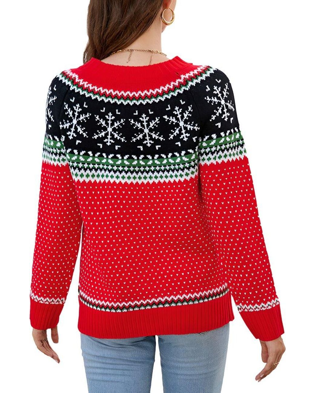 ROMANISSA Sweater in Red | Lyst