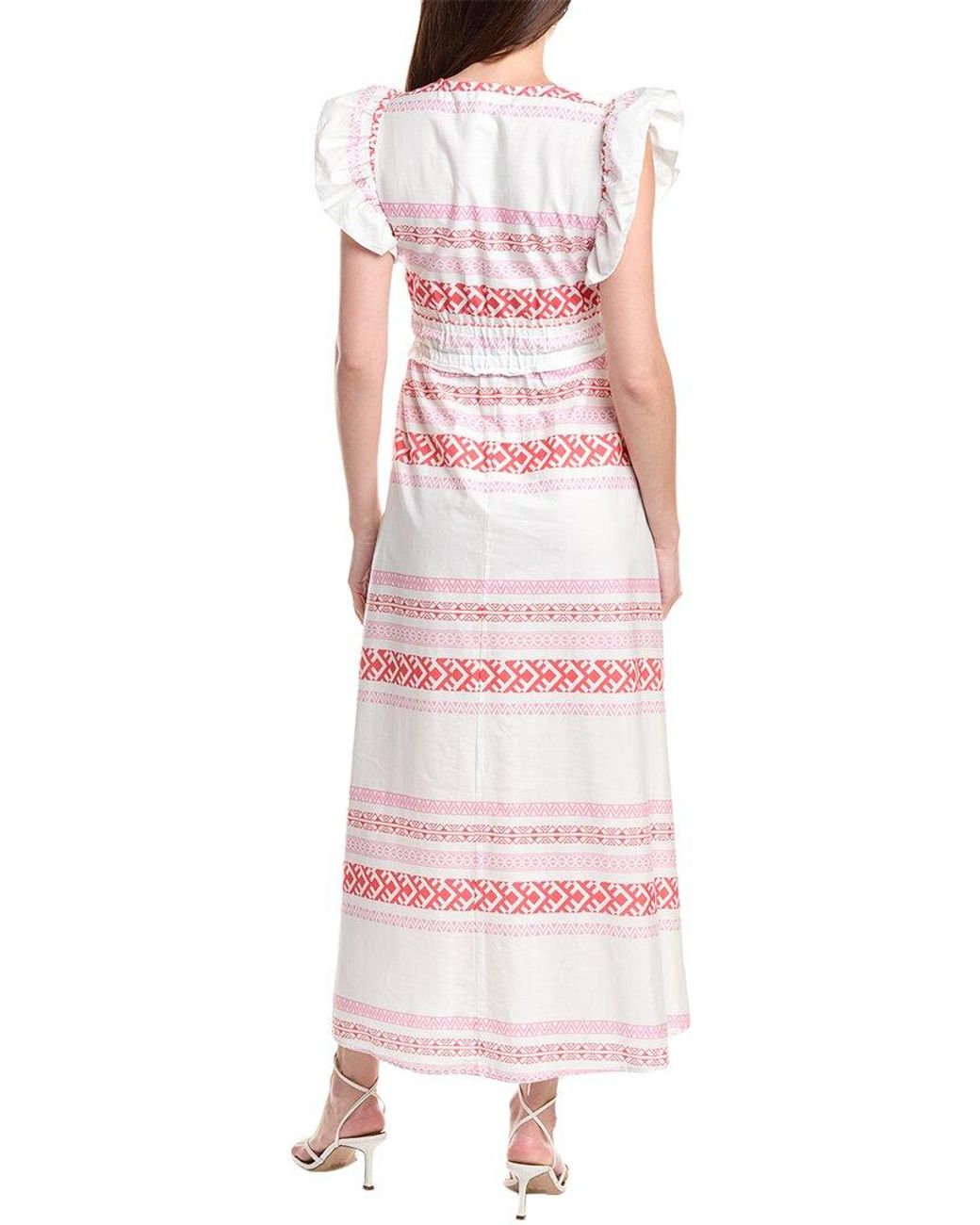 Sail To Sable Pink Midi Dress