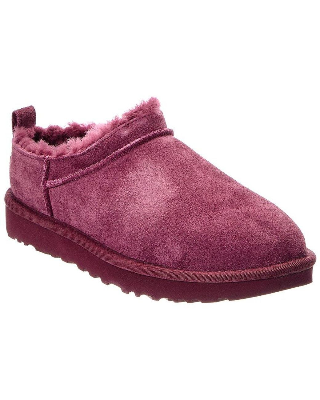 Ugg Red W Classic Micro Suede Mule