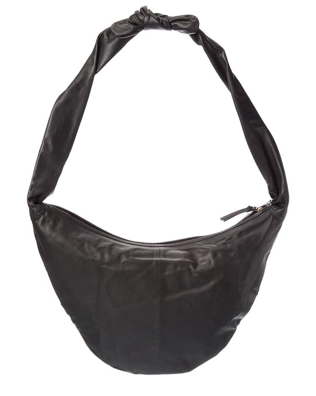 Rafe New York Black Rymn Leather Hobo Bag