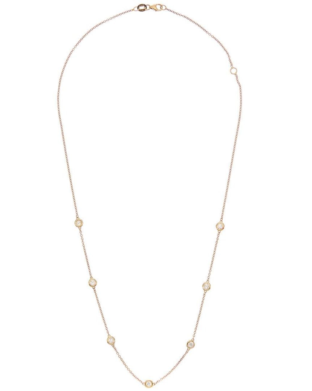Diana M Metallic Fine Jewelry 14k 0.70 Ct. Tw. Diamond Necklace
