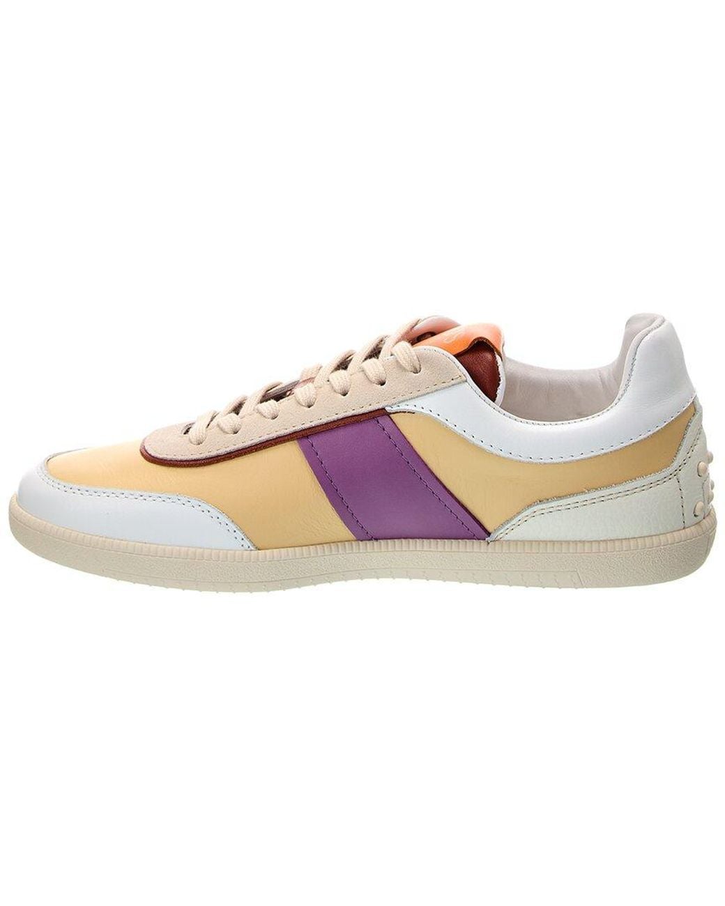 Tod's Pink Cassetta Leather Sneaker