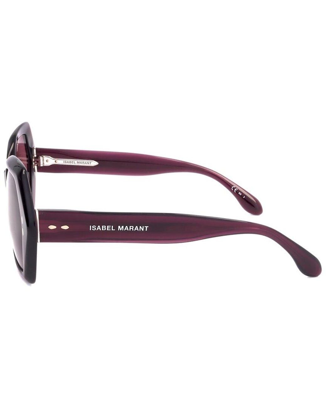 Isabel Marant Red 53Mm Sunglasses