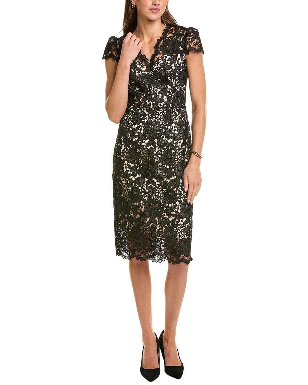 Eliza J Green Sheath Dress
