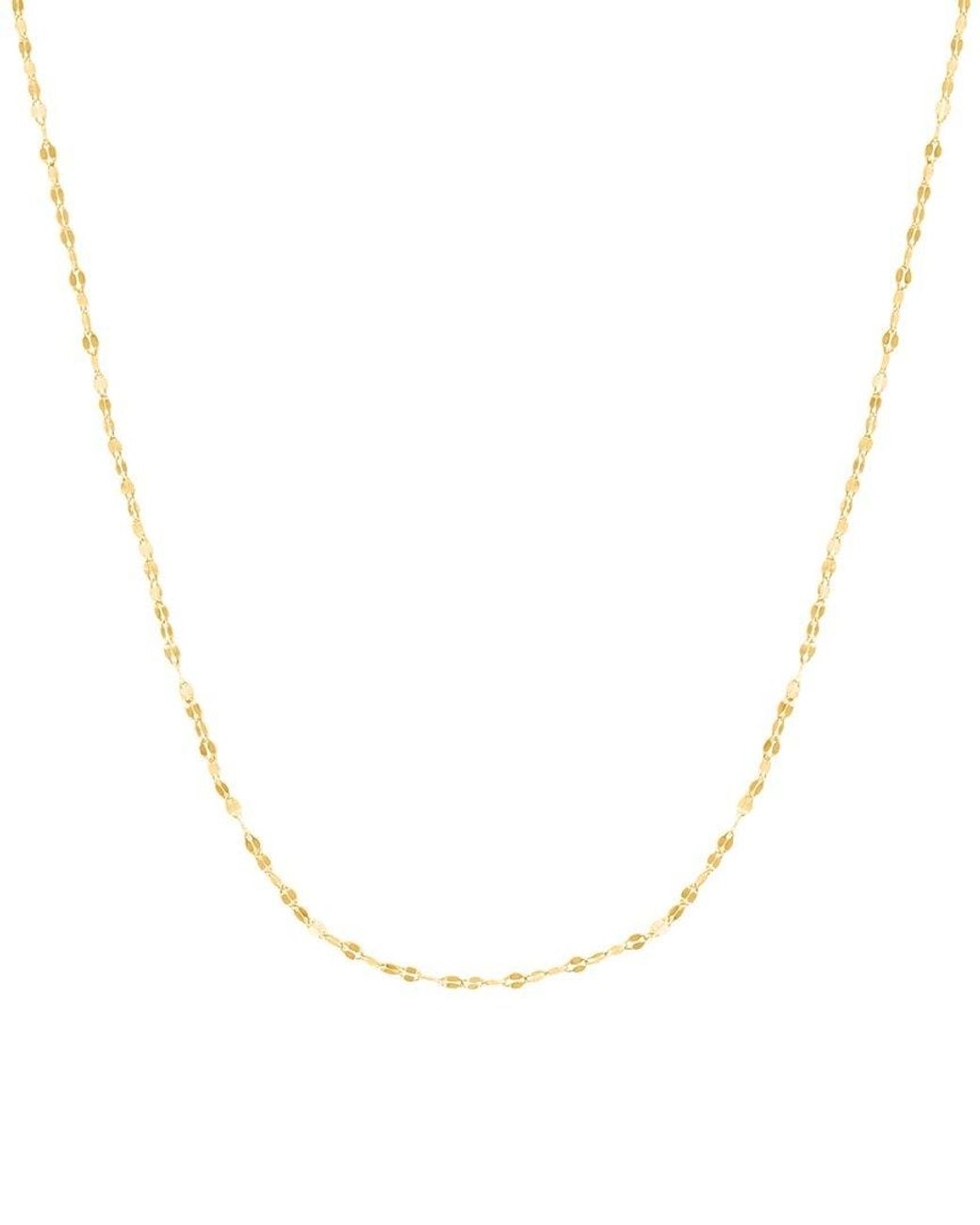 Italian Gold White 14K Necklace