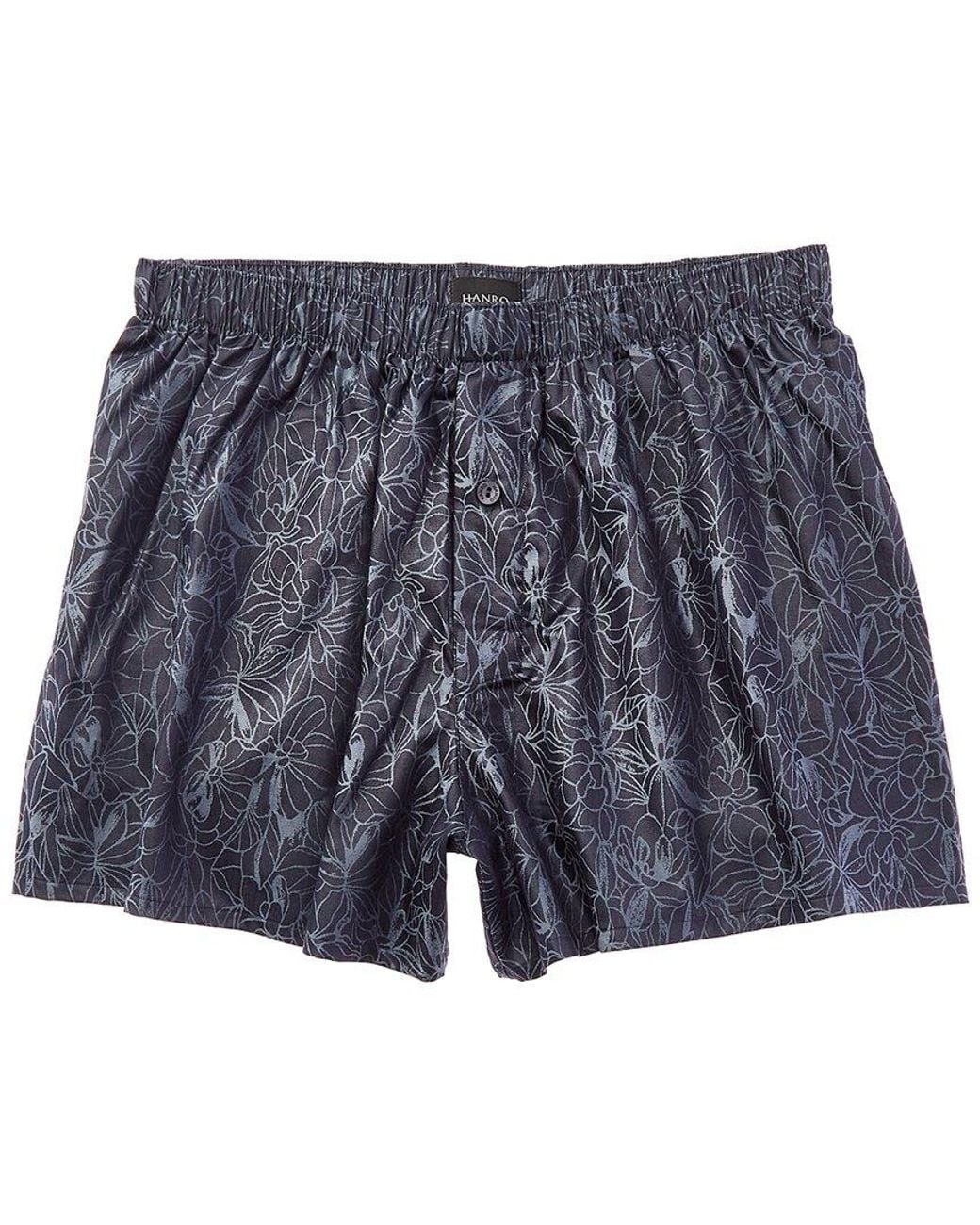 Hanro Blue Selection Satin Boxer for men