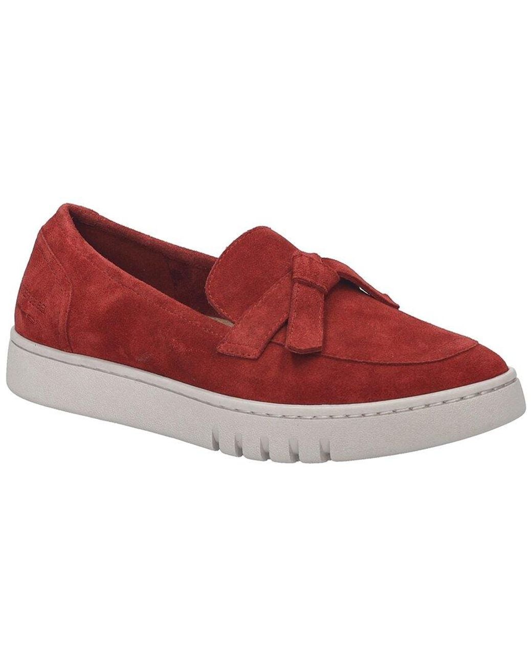 Josef Seibel Red Jessie 08 Suede Casual Slip-On