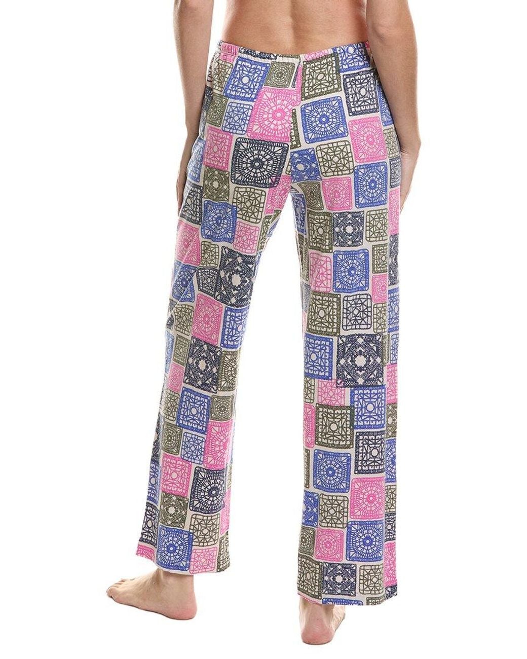 Hue Blue Crochet All Day Long Pajama Pant
