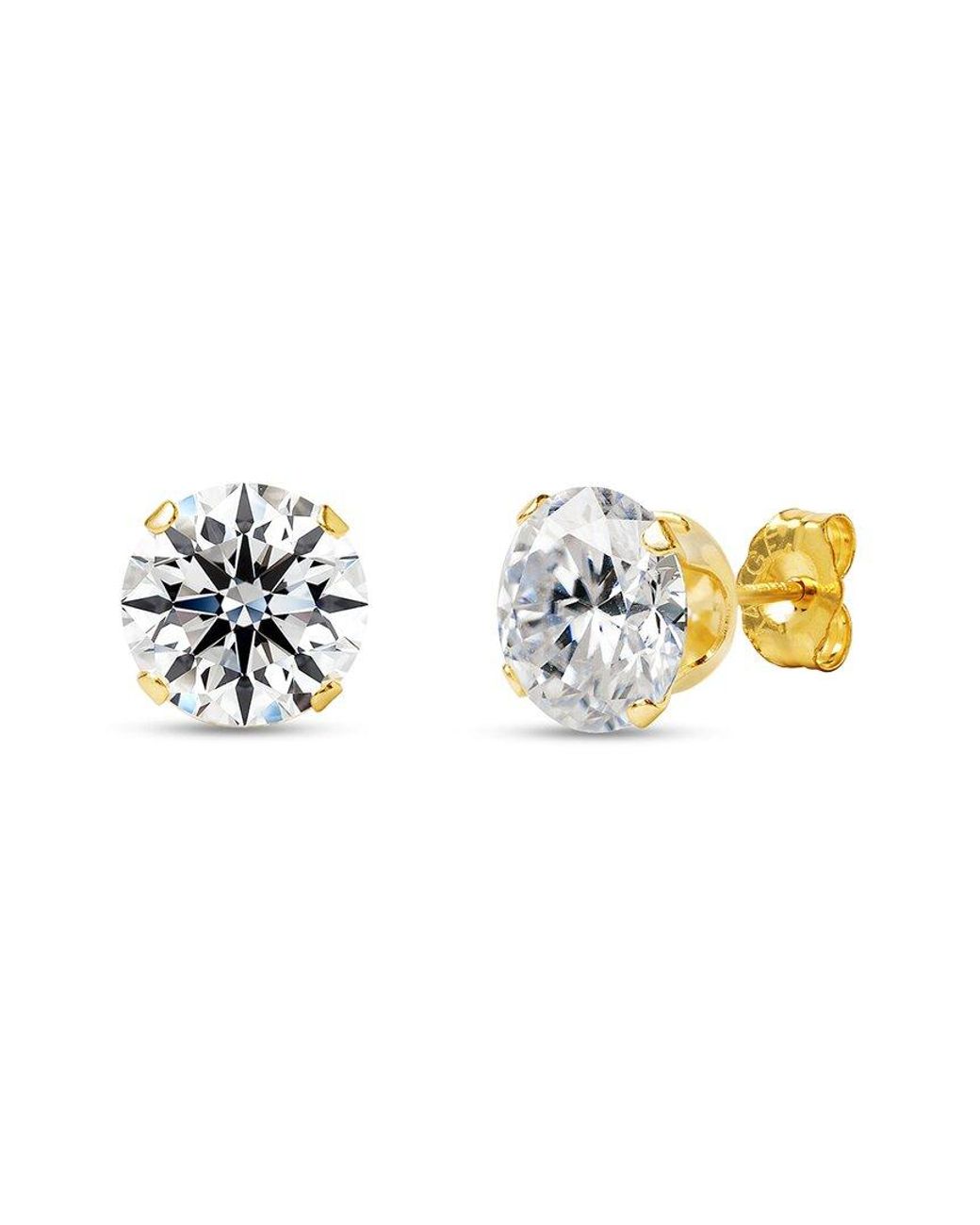 Jaclyn Smith Metallic 4.00 Ct. Tw. Lab-Grown Moissanite Earrings