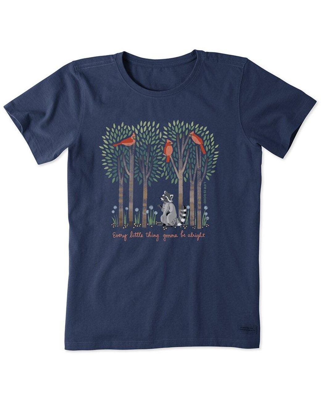 Life Is Good. Blue Crusher T-Shirt