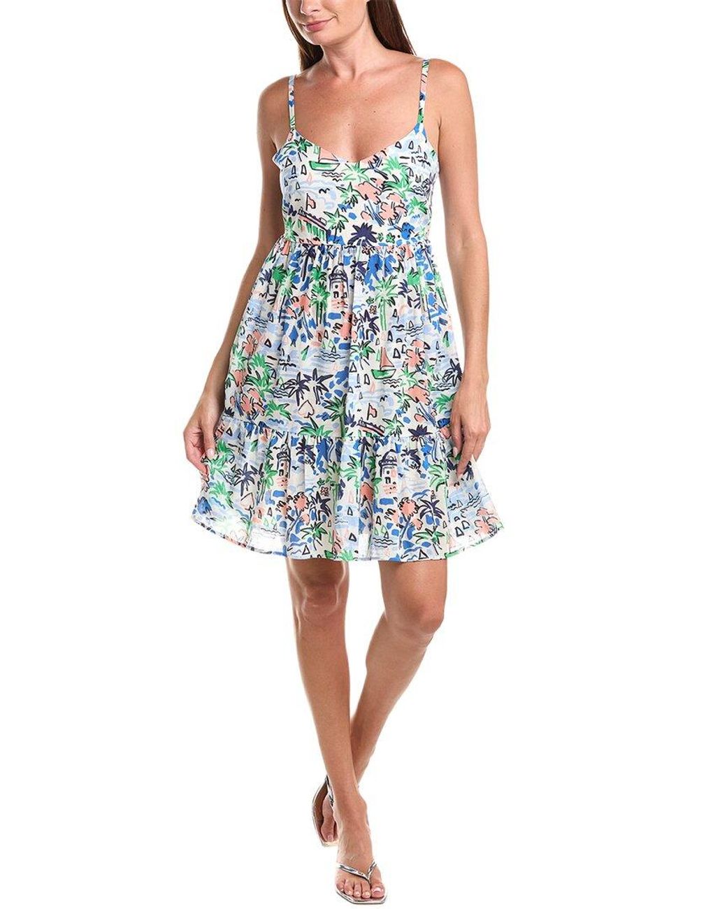 Kate Spade Blue Cover Up Mini Dress