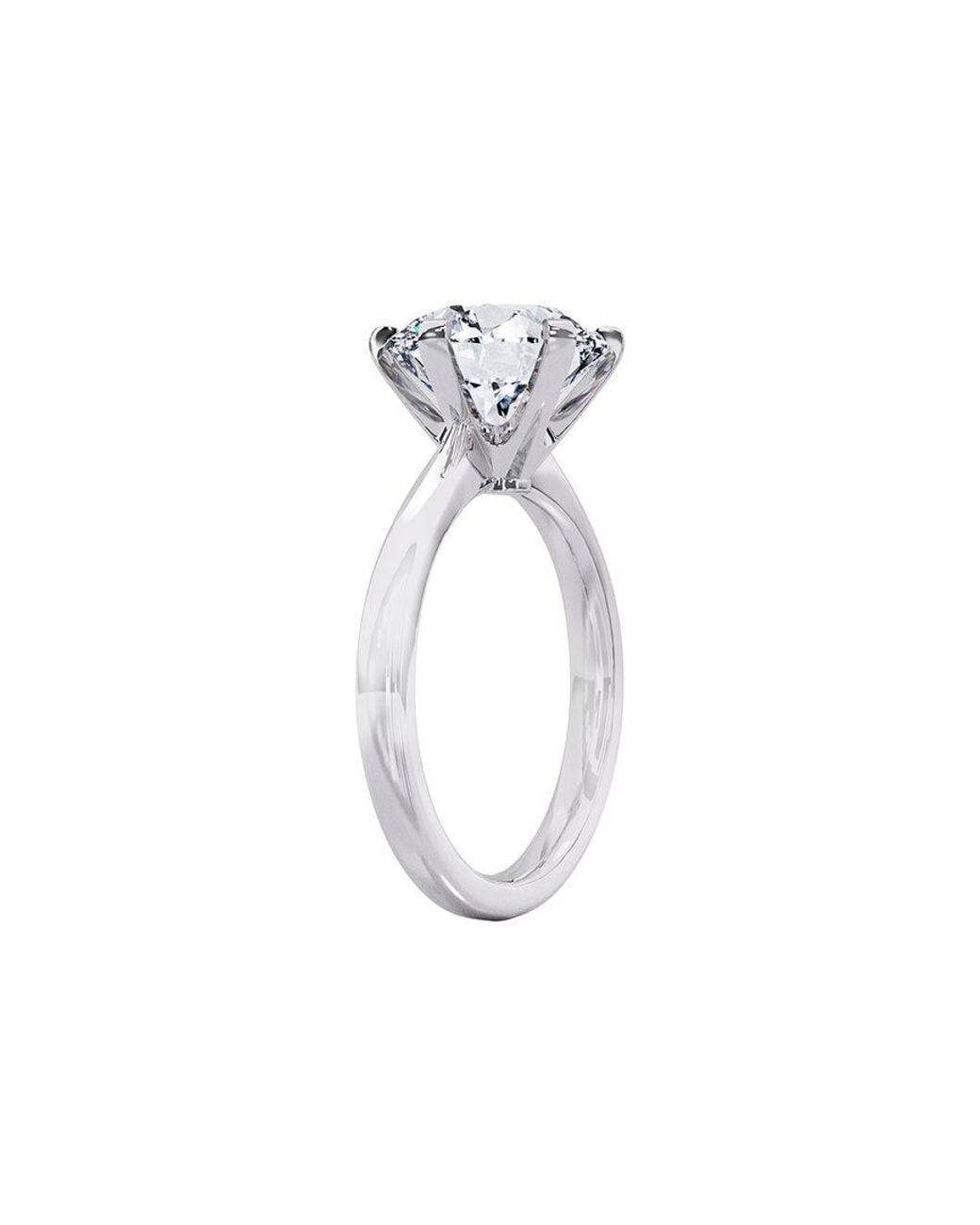 Lab Grown Diamonds White 14K.00 Ct. Tw. Lab-Grown Diamond Ring