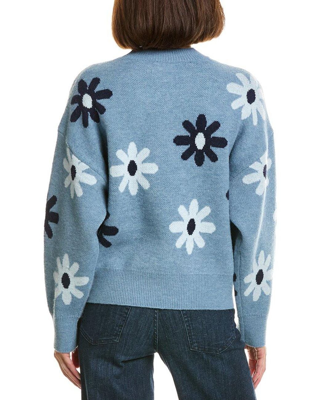 Nanette Lepore Blue Pullover
