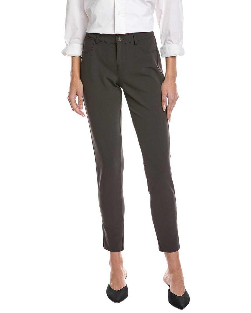 Lafayette 148 New York Gray Mercer Pant