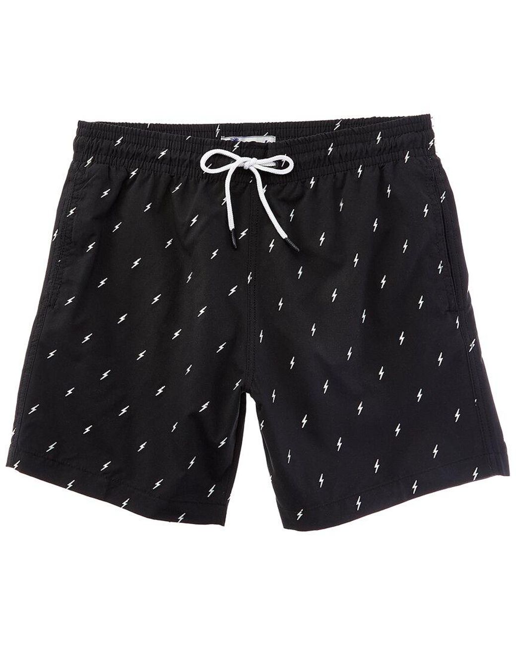 Trunks Surf & Swim Black Sano Swim Short for men