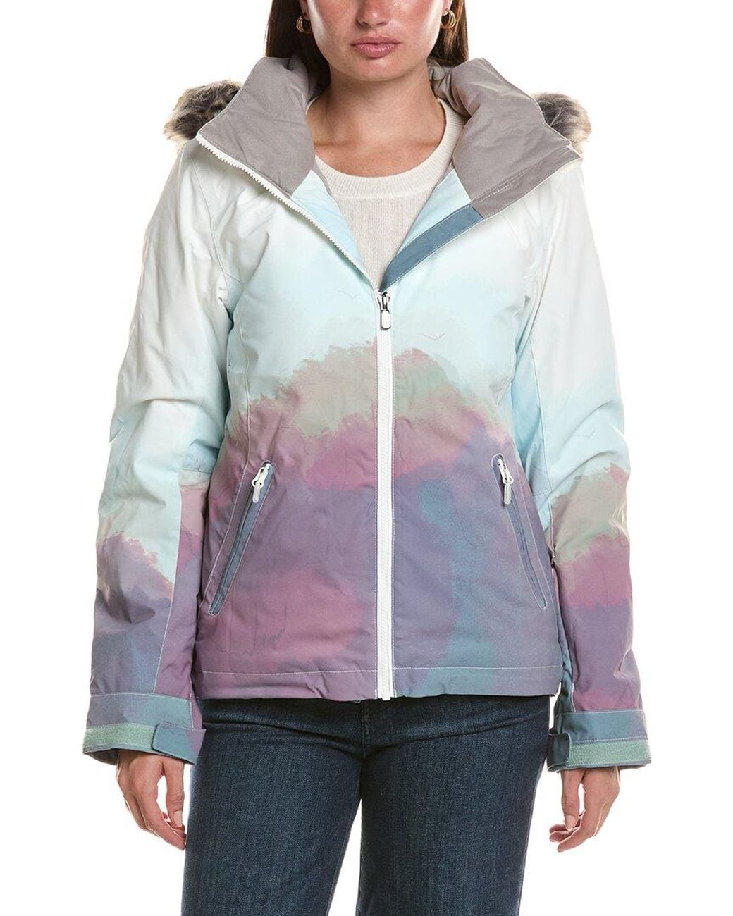 Roxy Gray Jet Ski Jacket