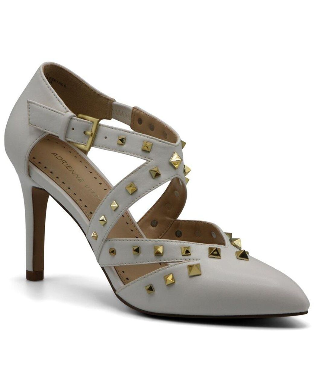 Adrienne Vittadini Metallic Navi Pump