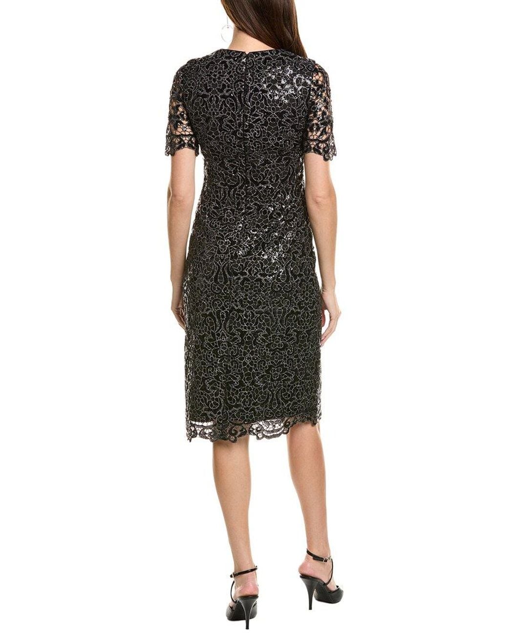Tahari Black The Lizzy Dress