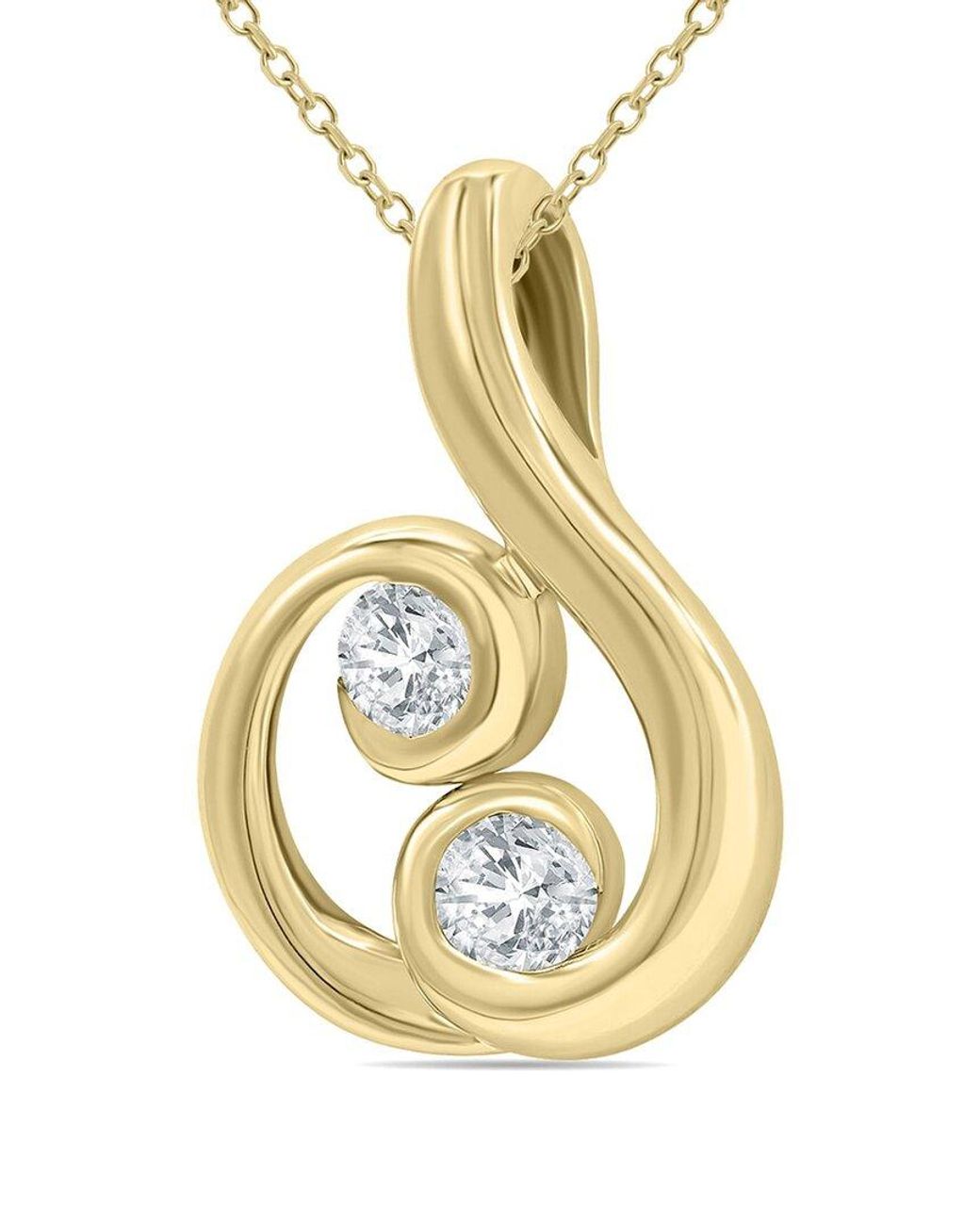 True Diamond Metallic 14k 0.71 Ct. Tw. Diamond Necklace