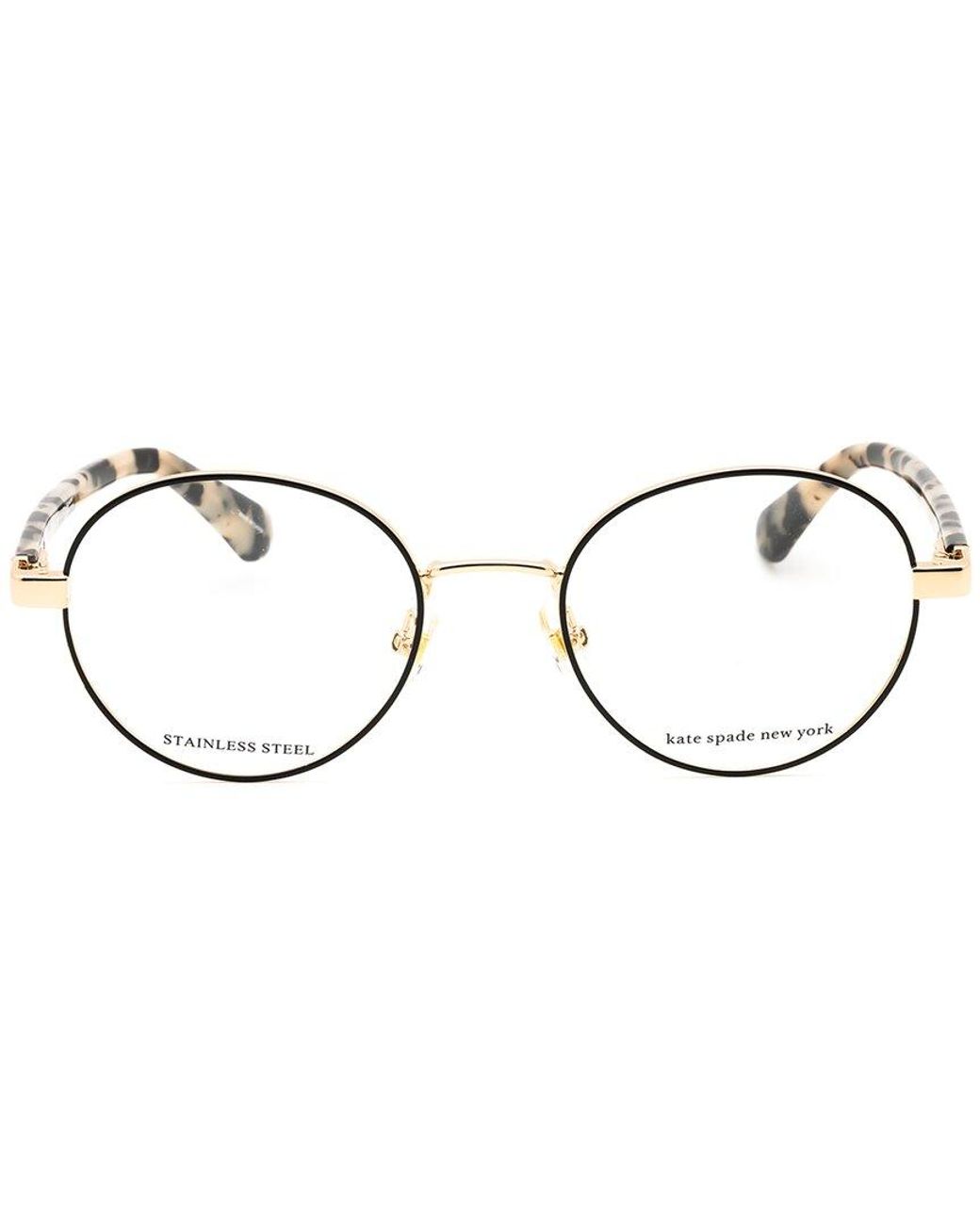 Kate Spade Metallic Marciann 49Mm Optical Frames