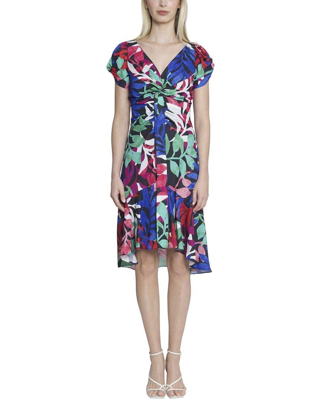 Maggy London Blue Midi Dress