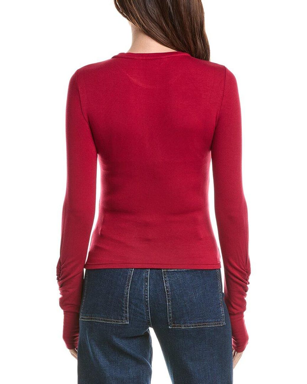 Walter Baker Red Caroline Top