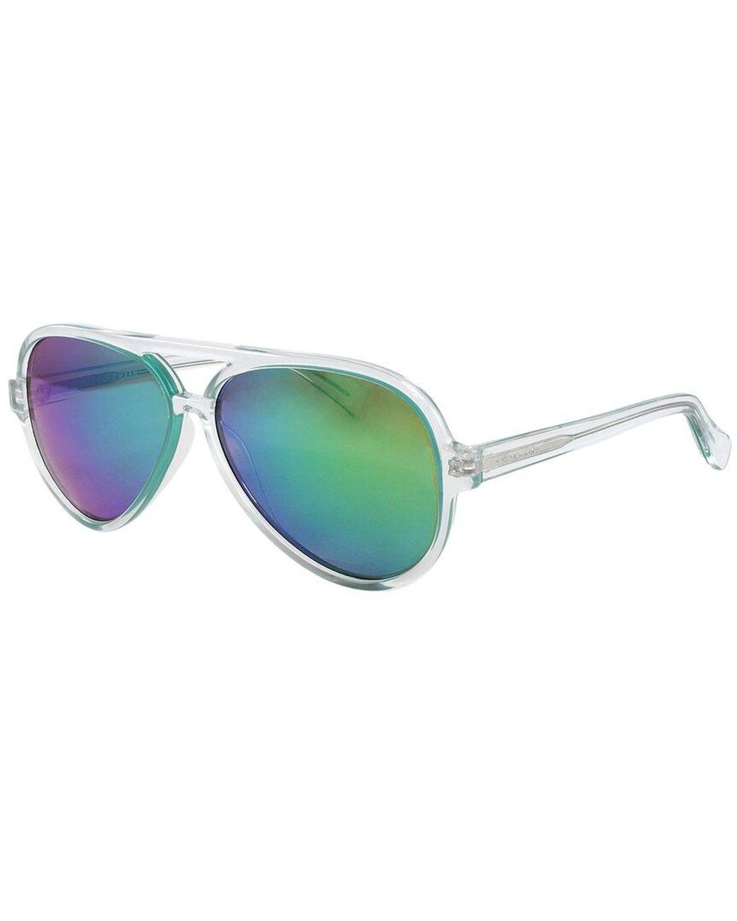 Cole Haan Blue Ch6003 52Mm Sunglasses