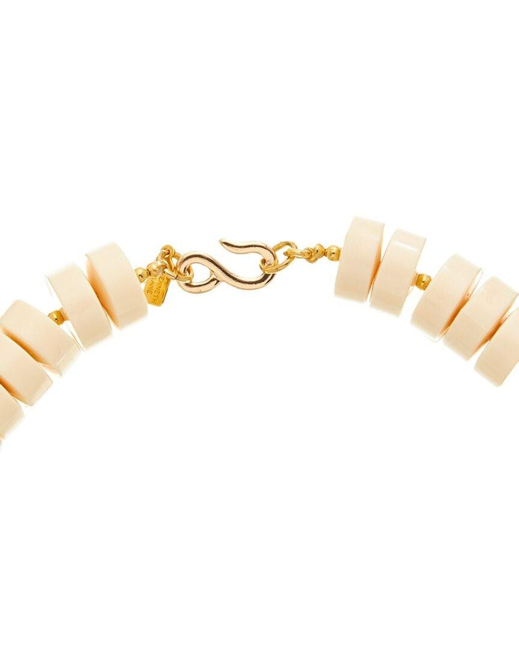 Kenneth Jay Lane Metallic Plated Graduated Necklace