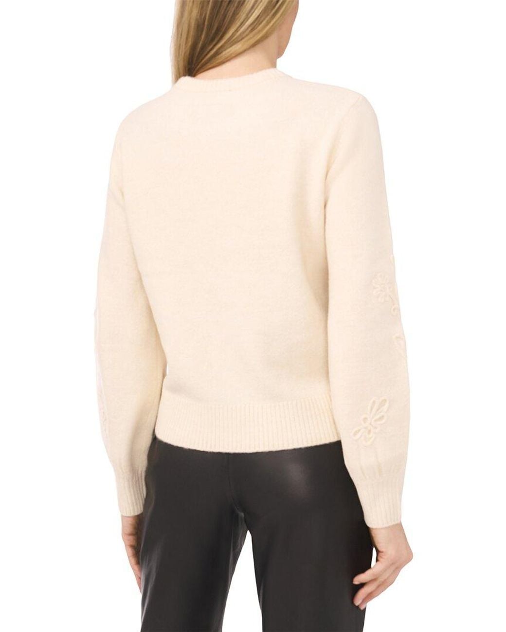 Ted Baker White Embroidered Pattern Top