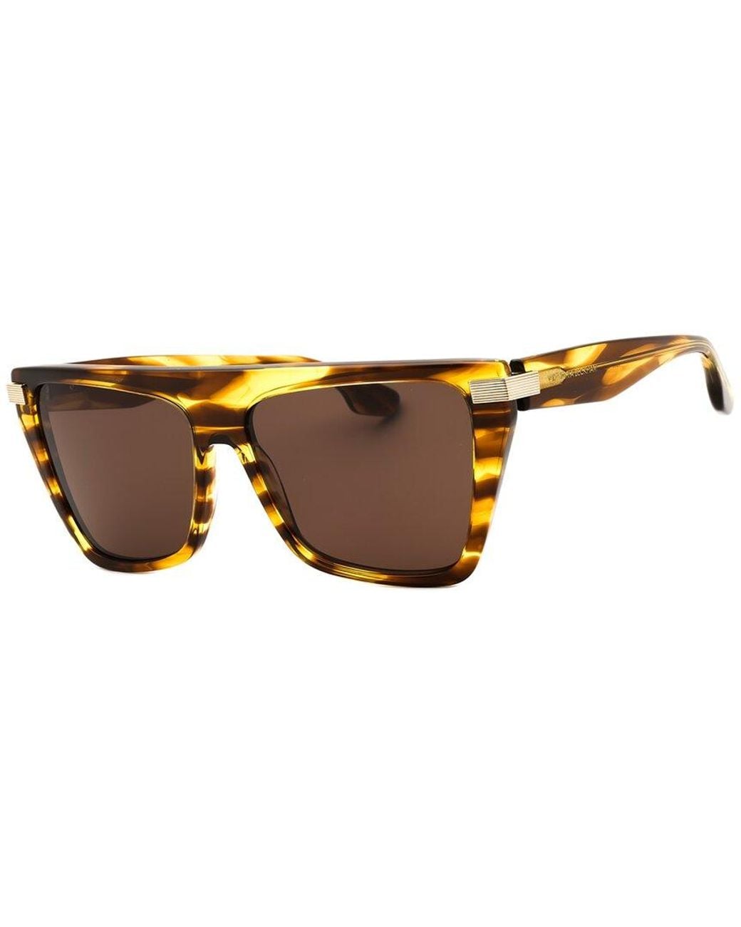 Victoria Beckham Brown Vb684S 57Mm Sunglasses