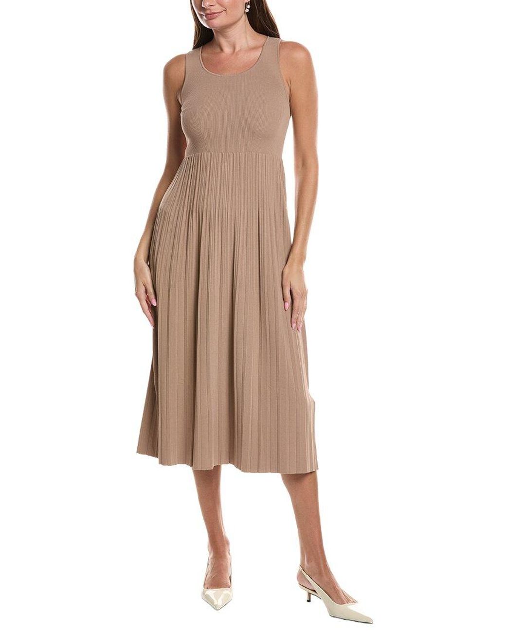 Max Mara Brown Markus Knit Midi Dress