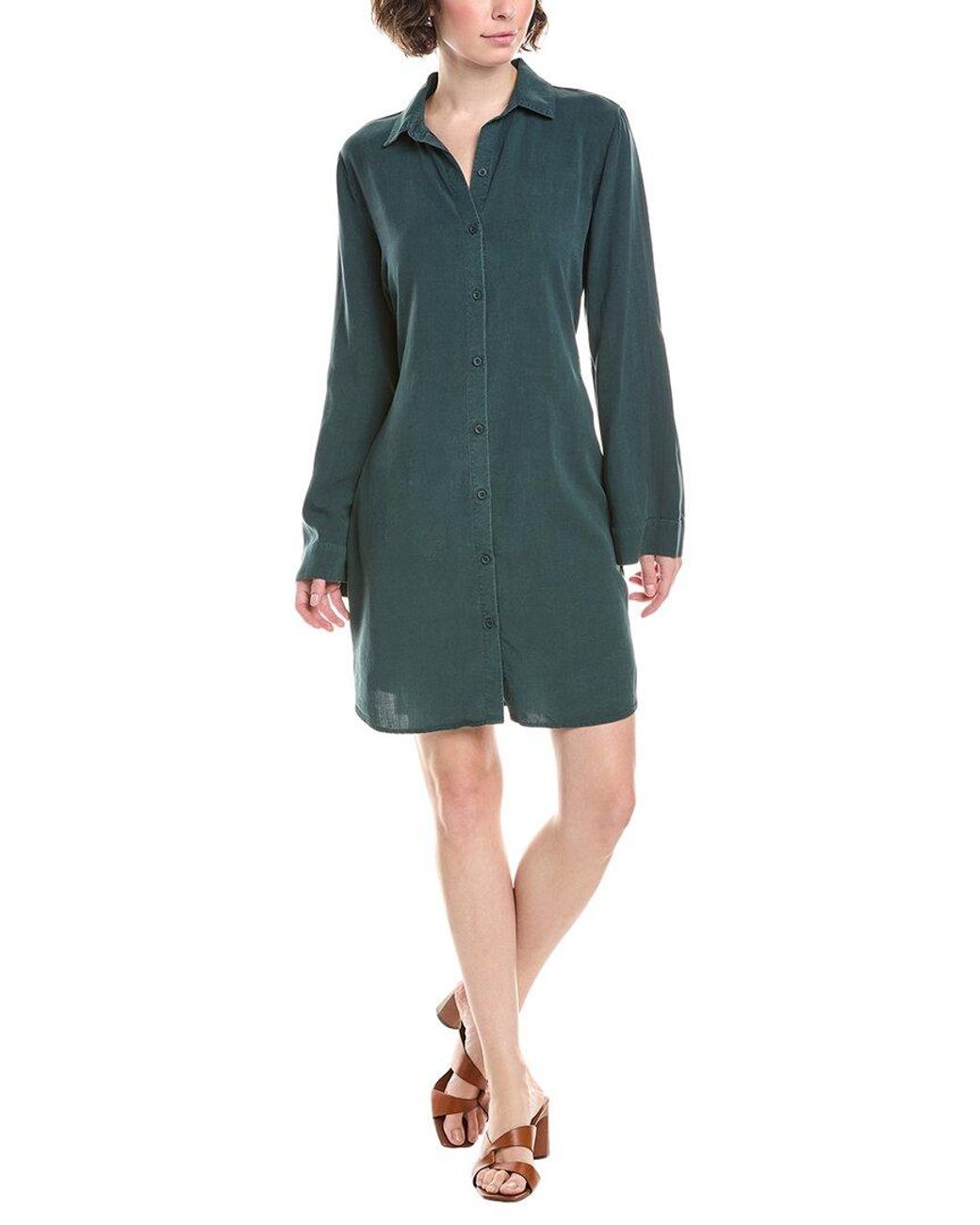 Bella Dahl Blue Mini Shirtdress