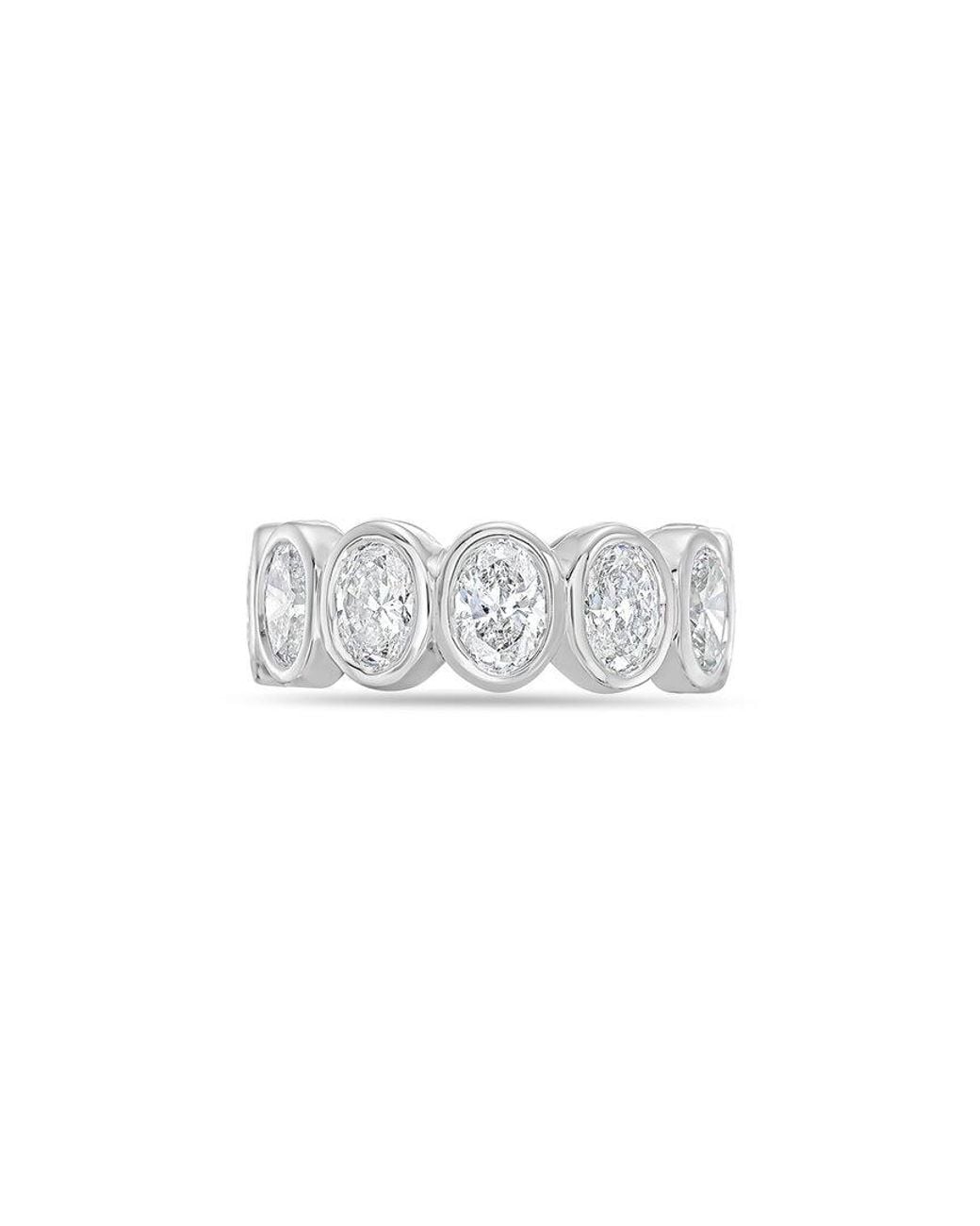 Diana M White Diana M. Fine Jewelry 14K 5.00 Ct. Tw. Lab-Grown Diamond Eternity Ring
